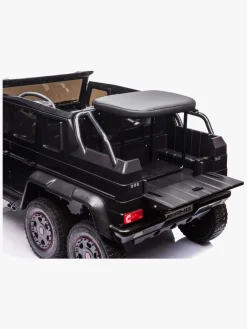 Mercedes Benz G63 6X6 Elbil, Sort
