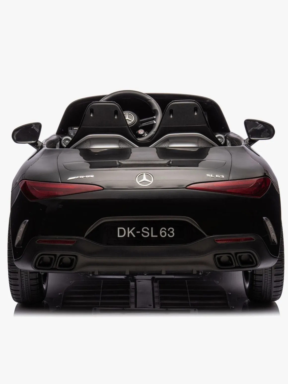 Mercedes Benz SL63 Elbil, Sort