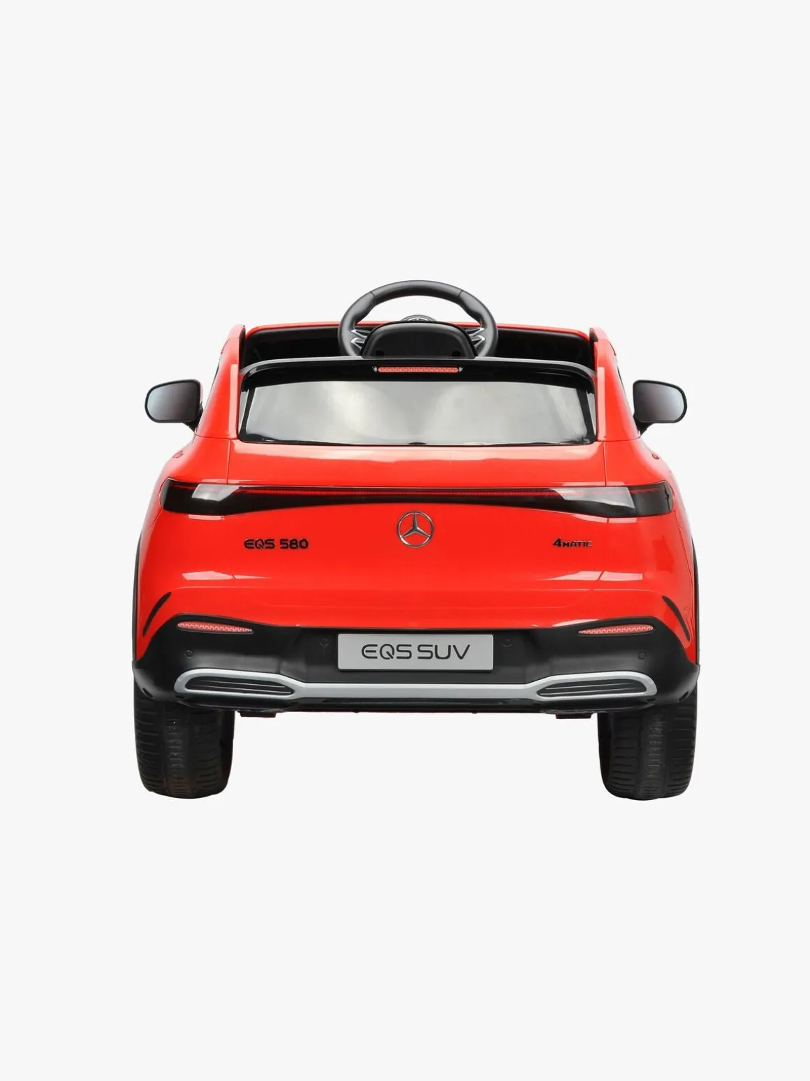 Mercedes-Benz EQS SUV Elbil, Rød