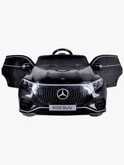 Mercedes-Benz EQS SUV Elbil, Sort