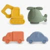Mushie Badelegetøj Transportmiddel 4-pak