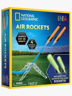 National Geographic Luftdrevet Skumraket 4 Stk.