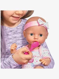New Born Baby Dukke med Tilbehør, Lyserød