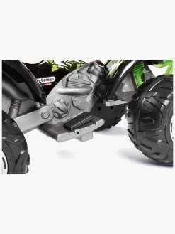 PegPérego Corral T-Rex Firehjulet ATV 330W, Grøn/Sort