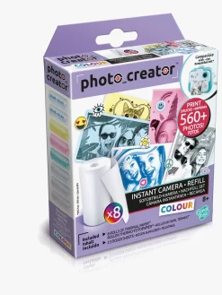 Photo Creator Polaroidkamera Refillpapir & Klistermærker Farve