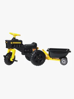 Plasto Pedaltraktor Med Anhænger, Sort