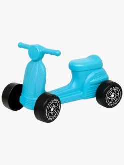 Plasto Scooter med Lydsvag Hjul 50 cm, Turkis