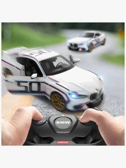 Rastar BMW 3.0 CSL Fjernstyret Bil 1:14, Hvid