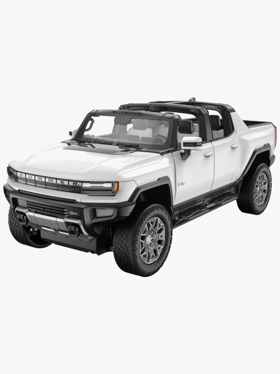 Rastar Hummer EV Fjernstyret Bil 1:16, Hvid