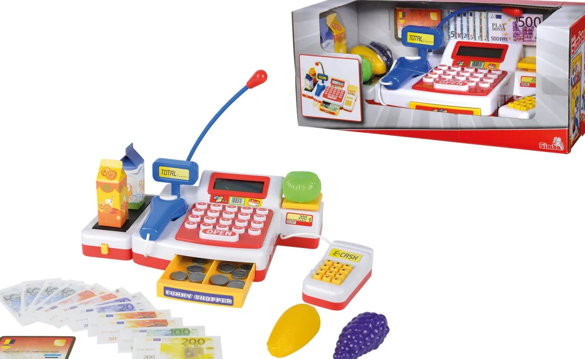 Simba Toys Kasseapparat med Scanner