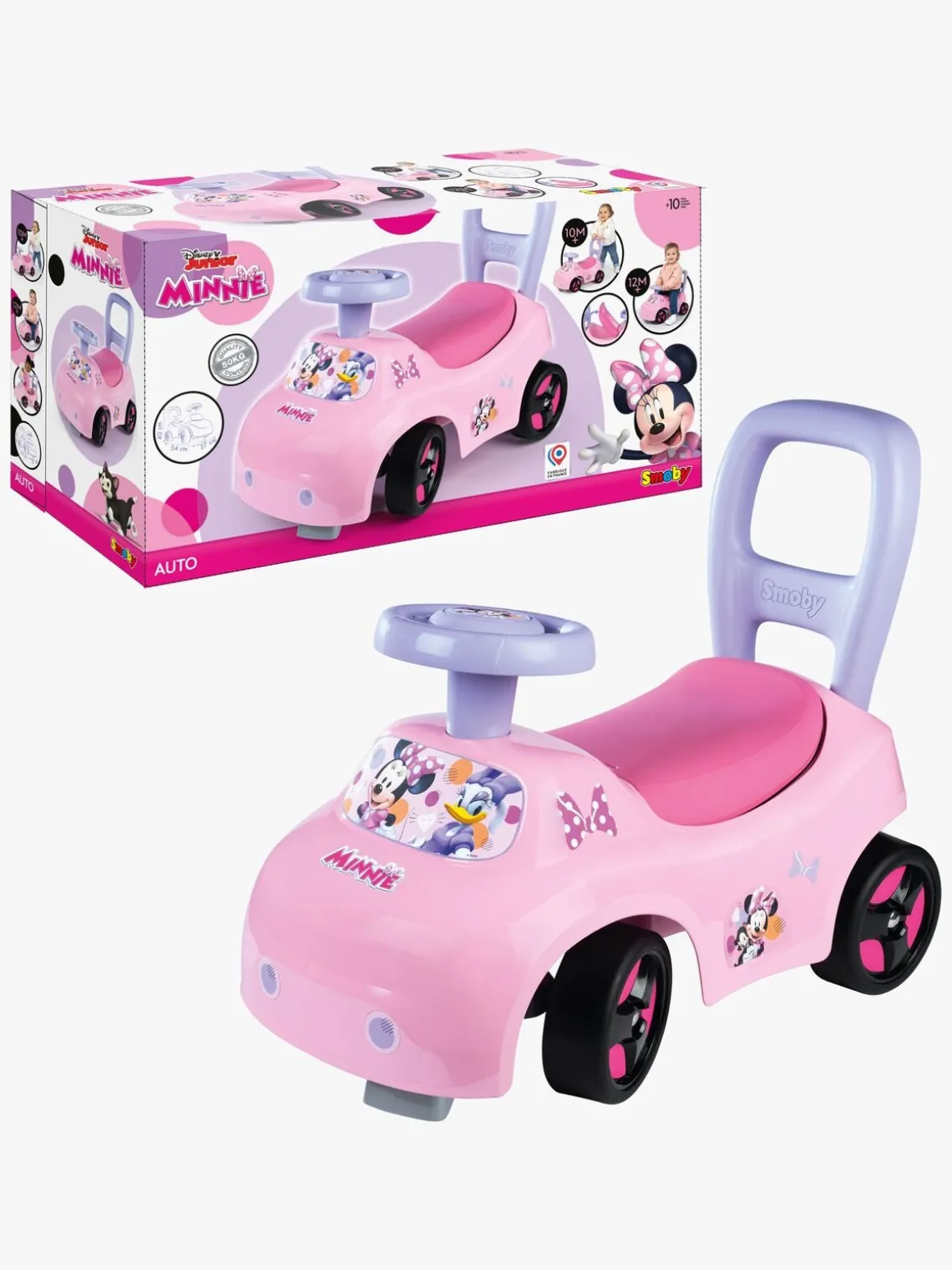 Smoby Minnie Mouse Gåbil