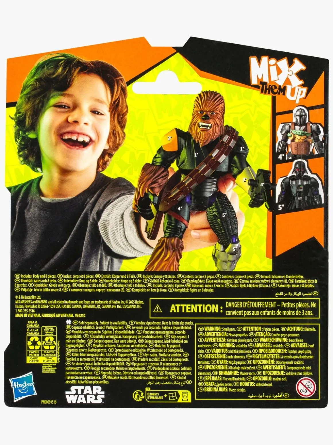 Star Wars Mixmashers Figur Chewbacca