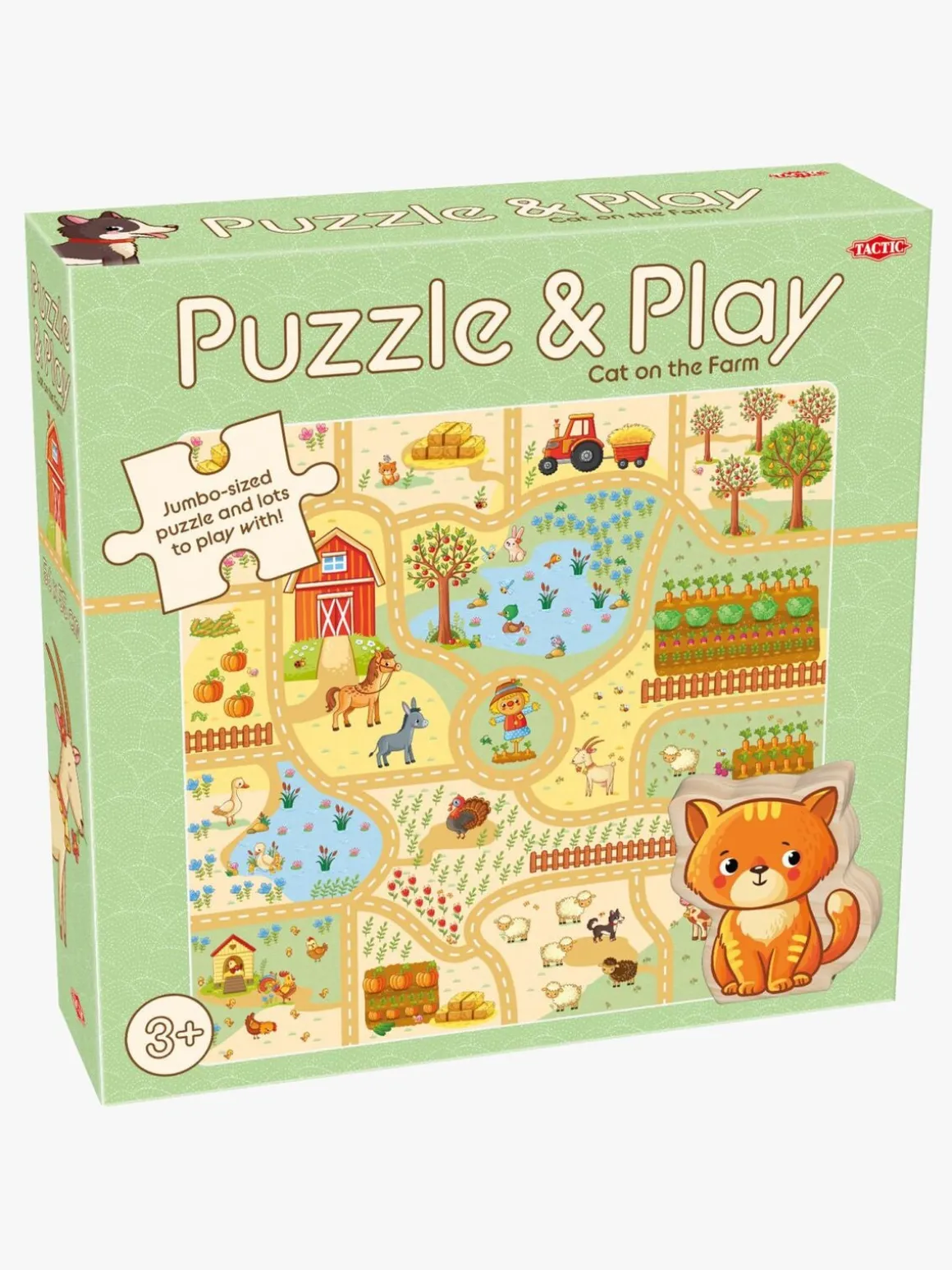 Tactic My First Puslespil & Play Cat on the Farm
