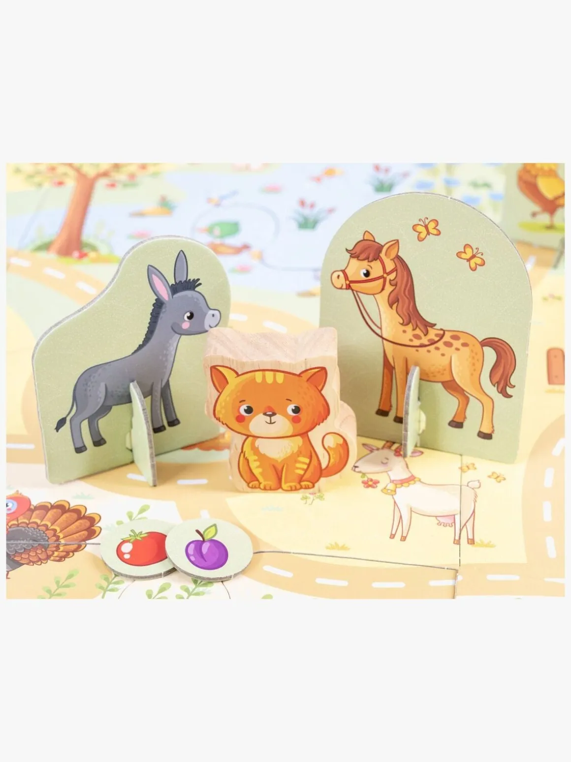 Tactic My First Puslespil & Play Cat on the Farm
