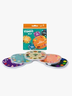 TIMIO Skivepakke 5-i-1 Tal & Farver 2-pak