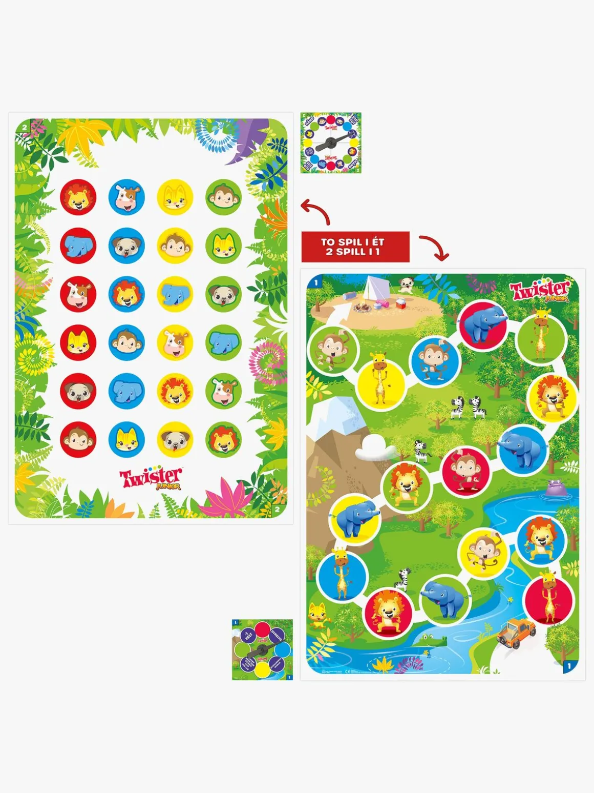 Twister Junior 2 spil i 1